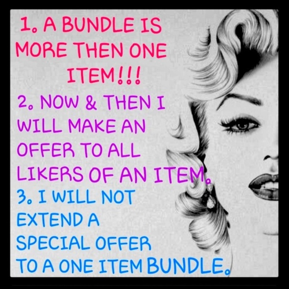 Hello ya’ll!! Definition of a bundle ~ MORE THAN ONE ITEM